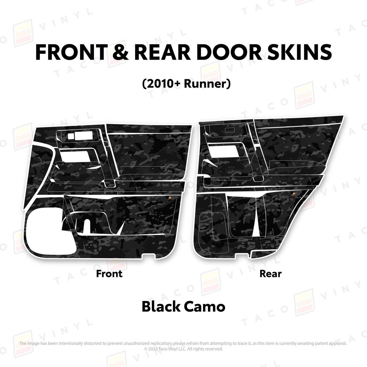 2010-24 4Runner Door Skins
