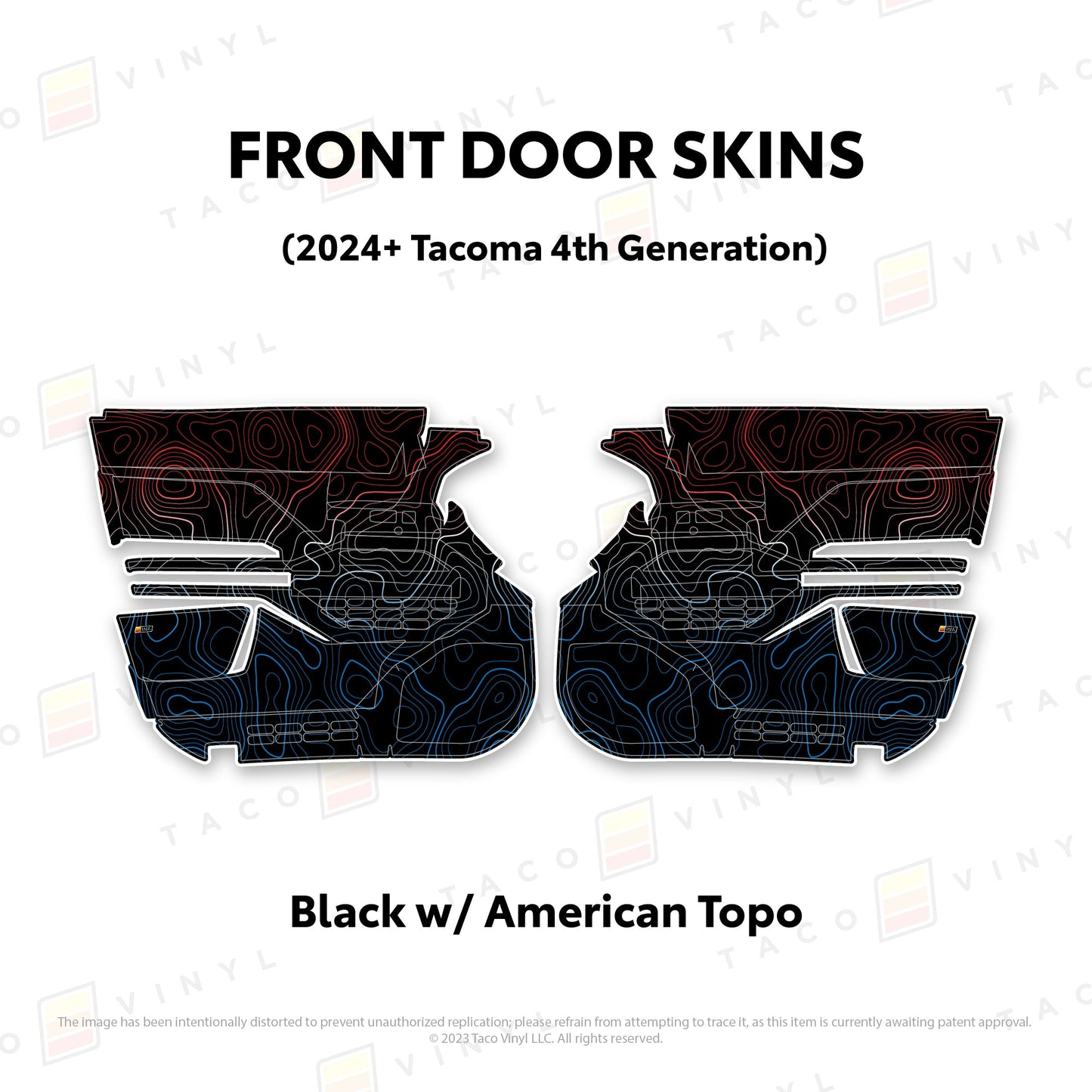 2024+ Tacoma Door Skins