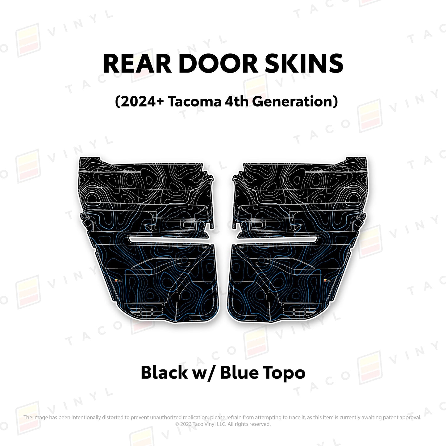 2024+ Tacoma Door Skins