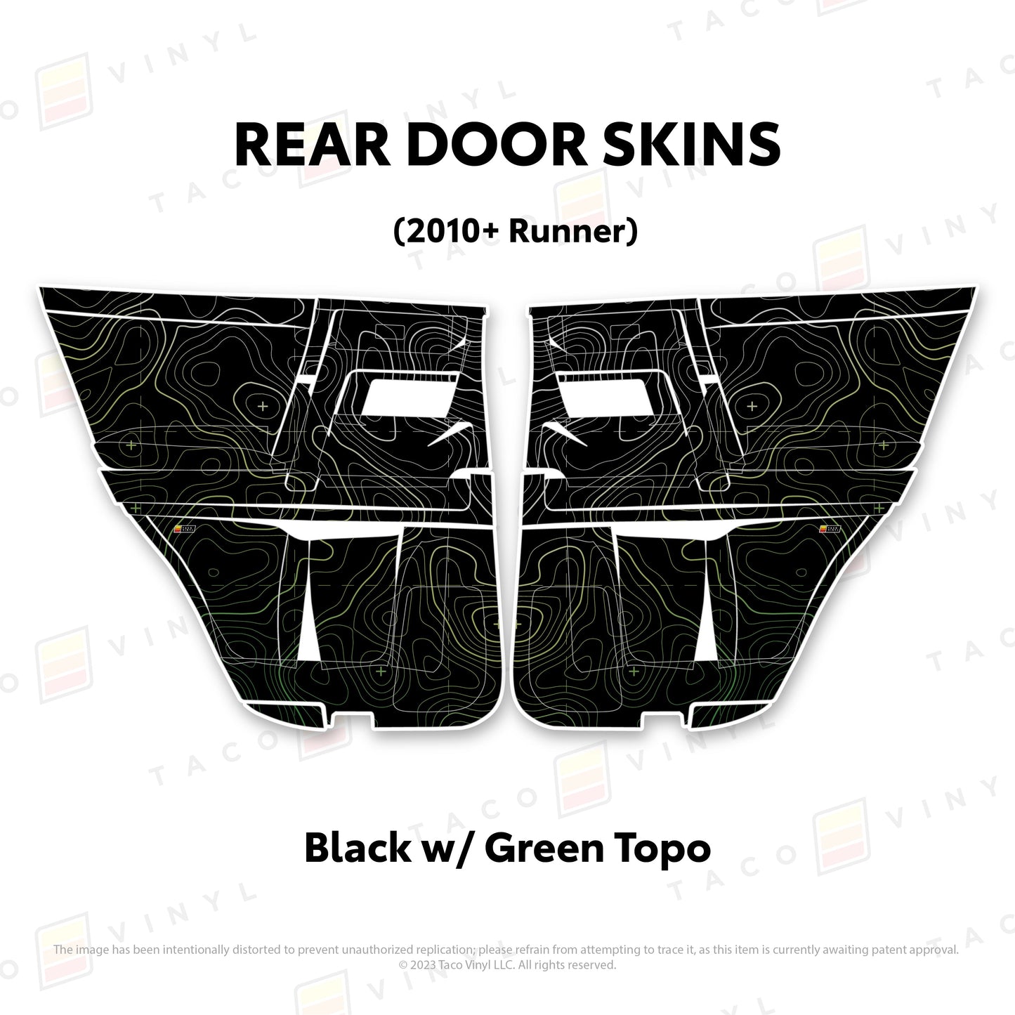 2010-24 4Runner Door Skins