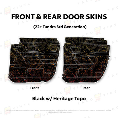 2022+ Tundra Door Skins