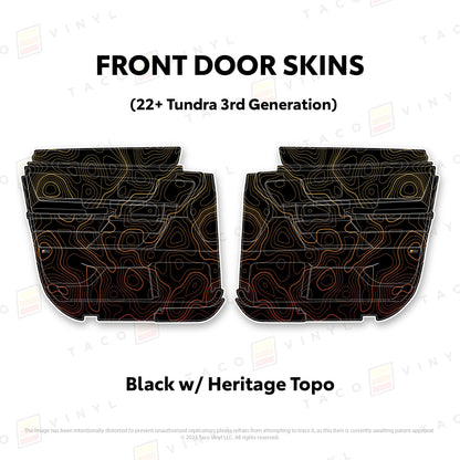2022+ Tundra Door Skins