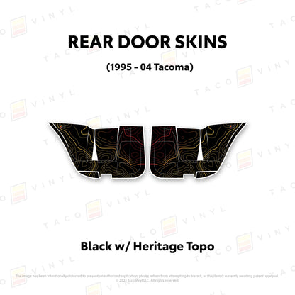 2010-24 4Runner Door Skins (Lower Section)