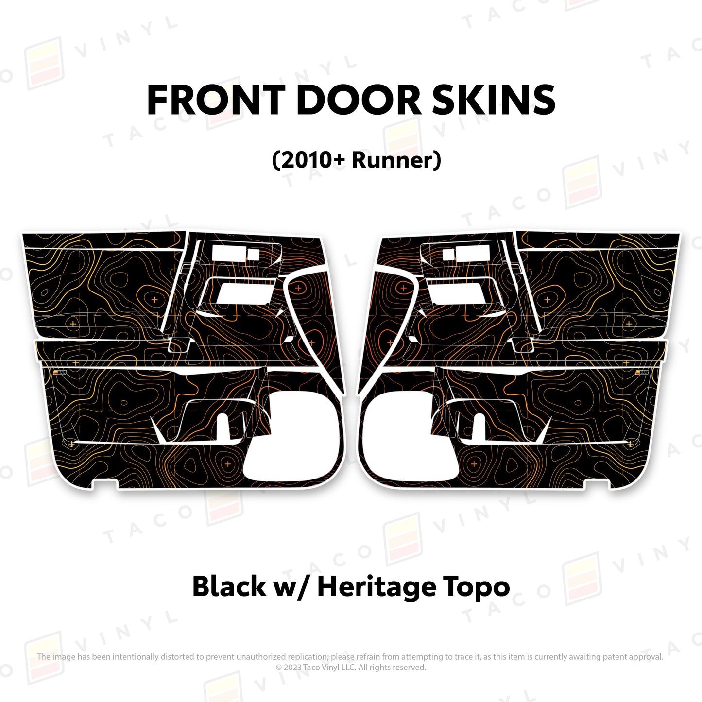 2010-24 4Runner Door Skins
