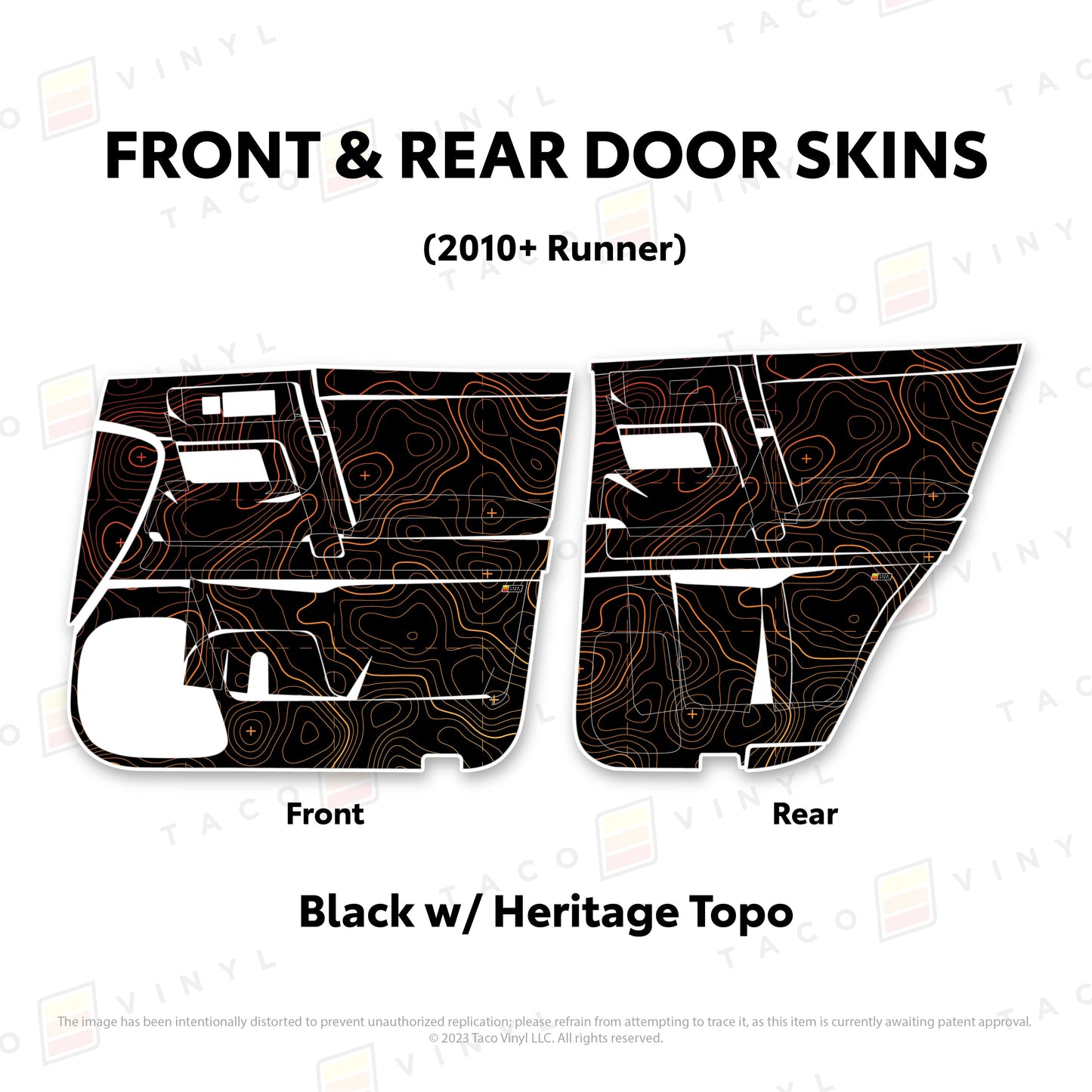 2010-24 4Runner Door Skins