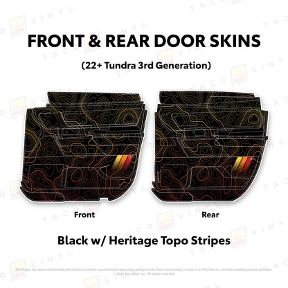 2022+ Tundra Door Skins