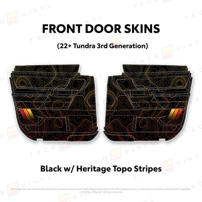 2022+ Tundra Door Skins
