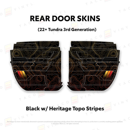 2022+ Tundra Door Skins
