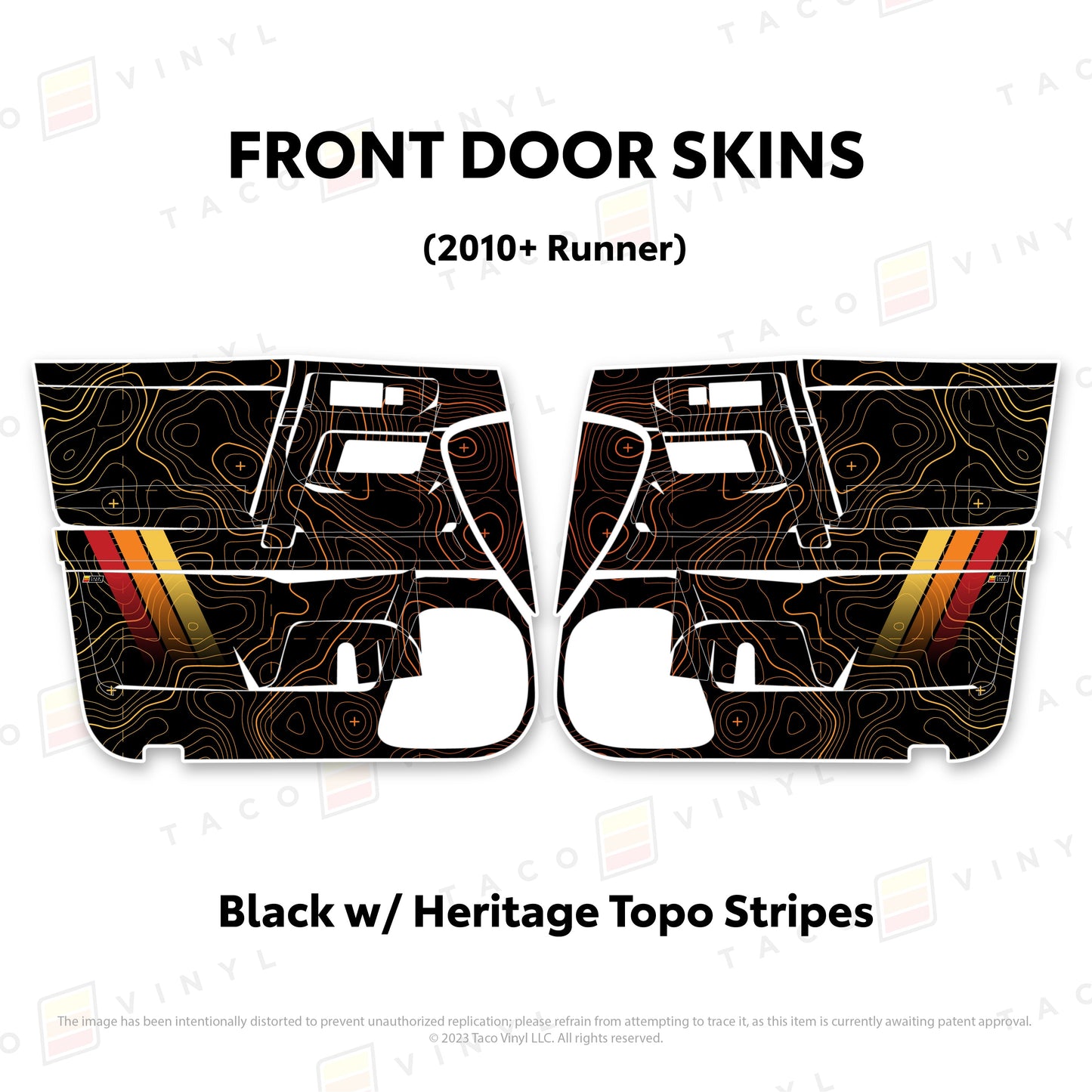2010-24 4Runner Door Skins