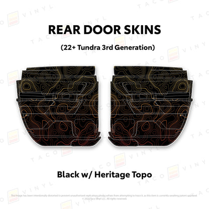 2022+ Tundra Door Skins