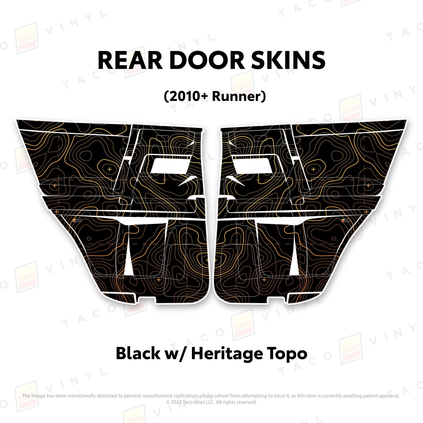 2010-24 4Runner Door Skins