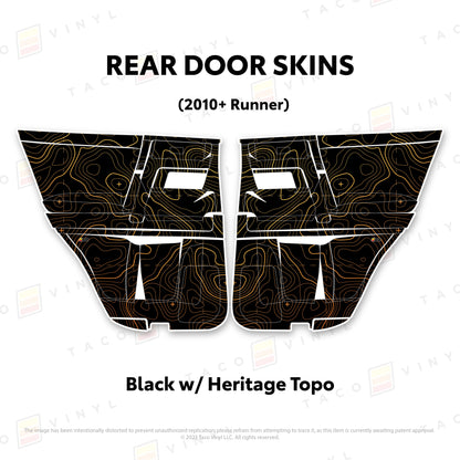 2010-24 4Runner Door Skins