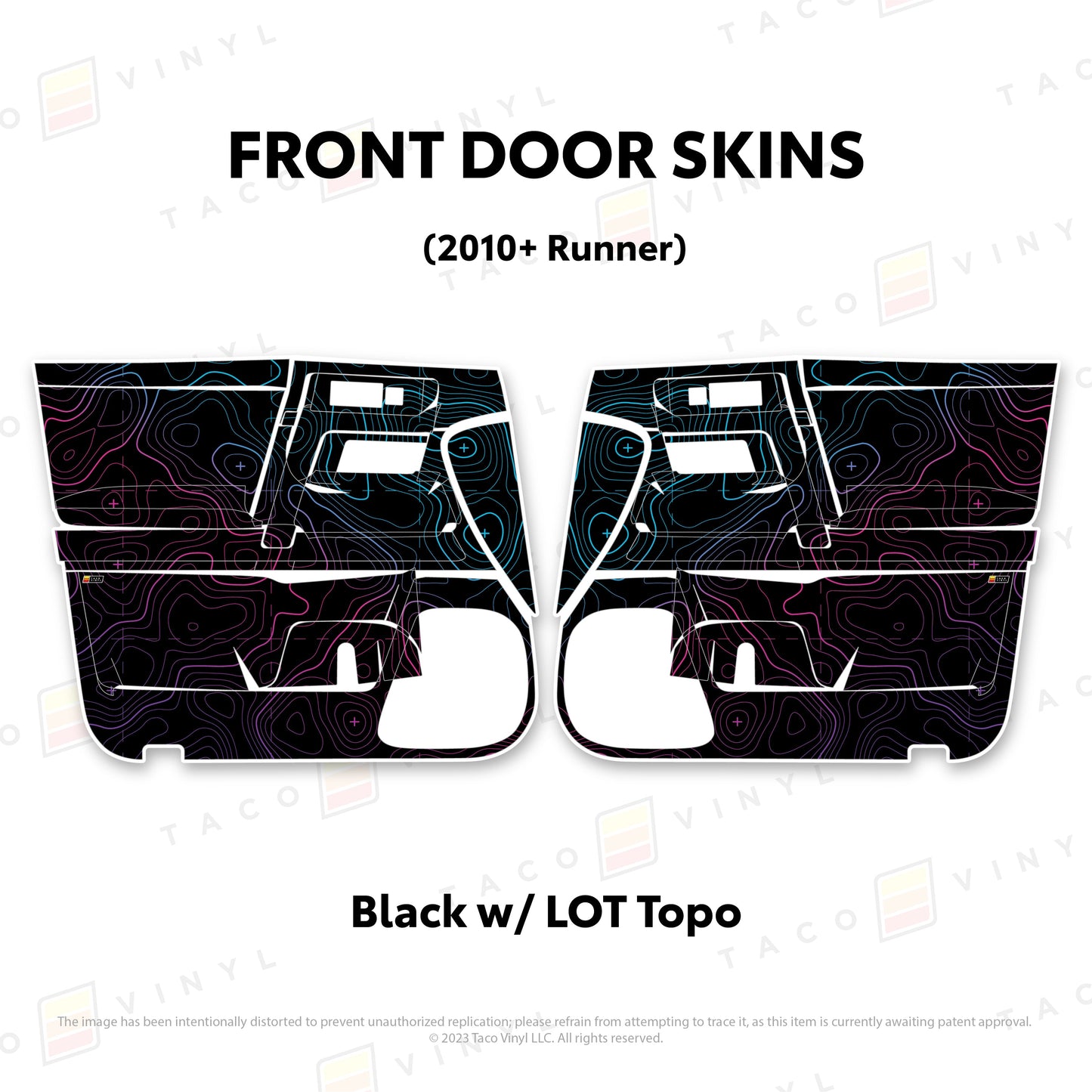 2010-24 4Runner Door Skins