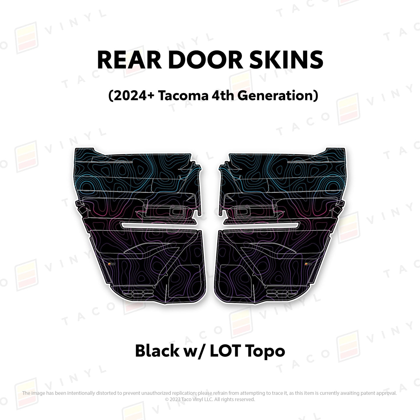 2024+ Tacoma Door Skins