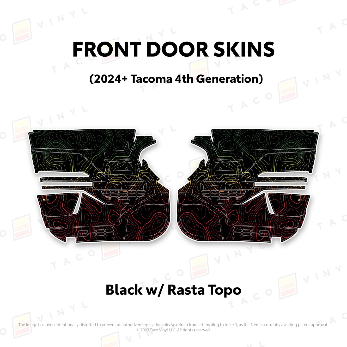 2024+ Tacoma Door Skins