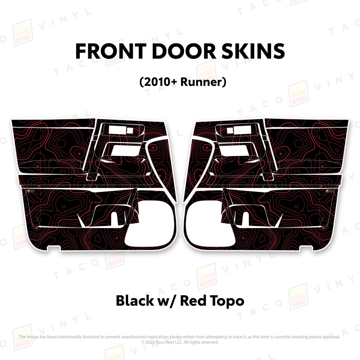 2010-24 4Runner Door Skins