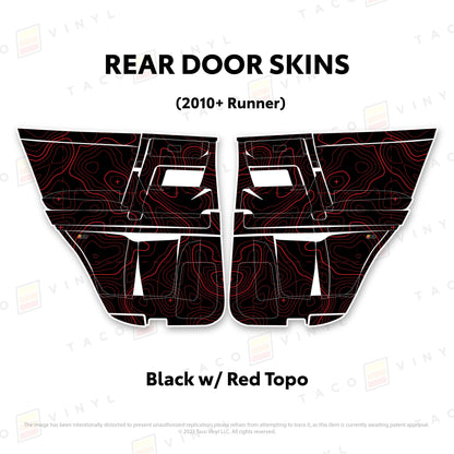 2010-24 4Runner Door Skins