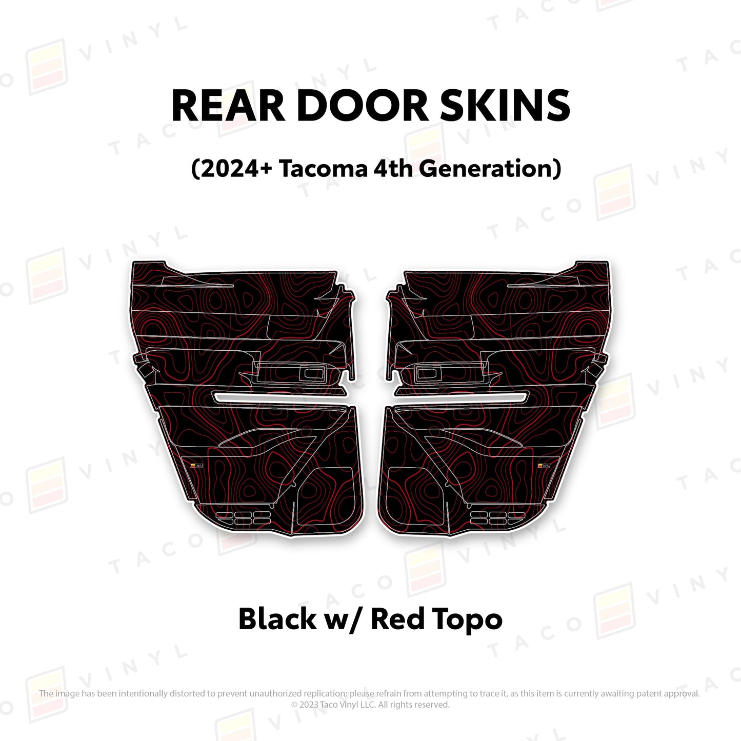 2024+ Tacoma Door Skins