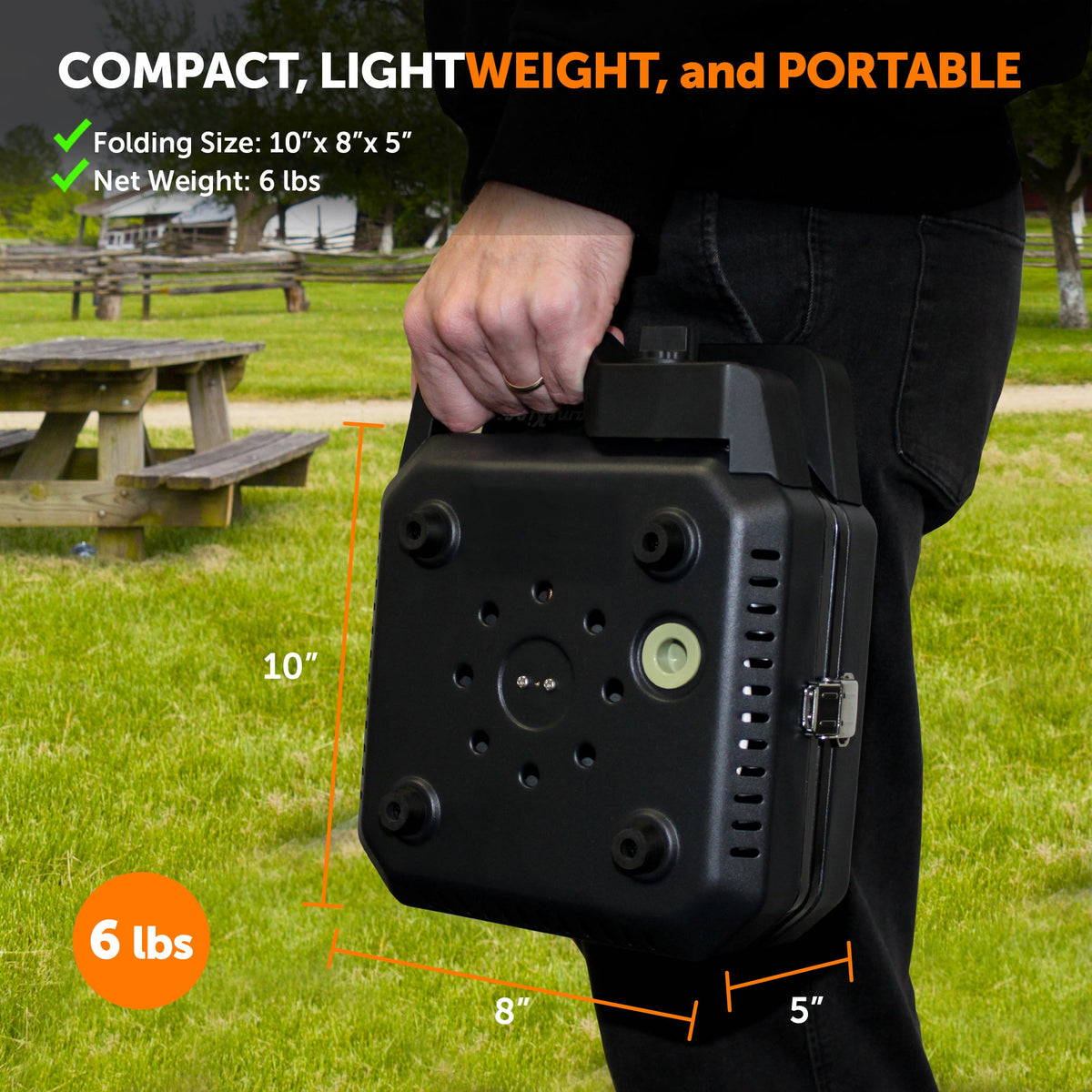 Flame King Portable Propane Campact Cooker™