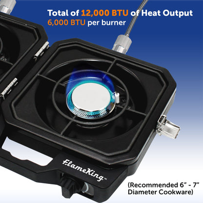 Flame King Portable Propane Campact Cooker™