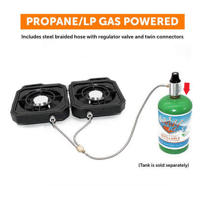 Flame King Portable Propane Campact Cooker™