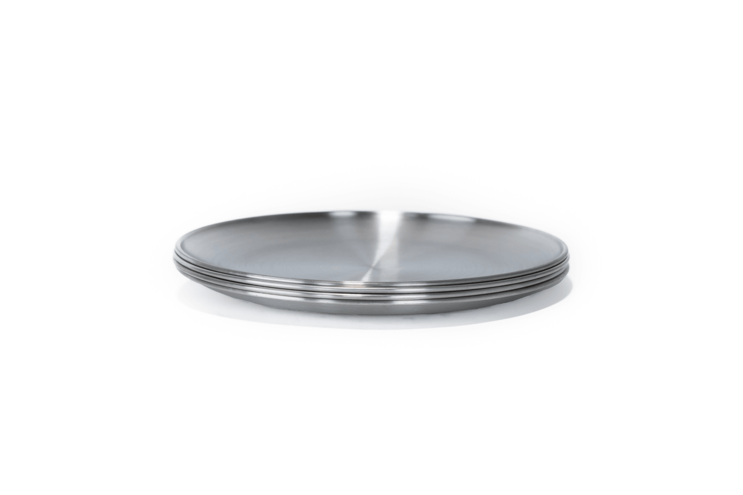 Stainless Steel Chef Plate Set (4)