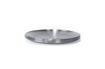 Stainless Steel Chef Plate Set (4)