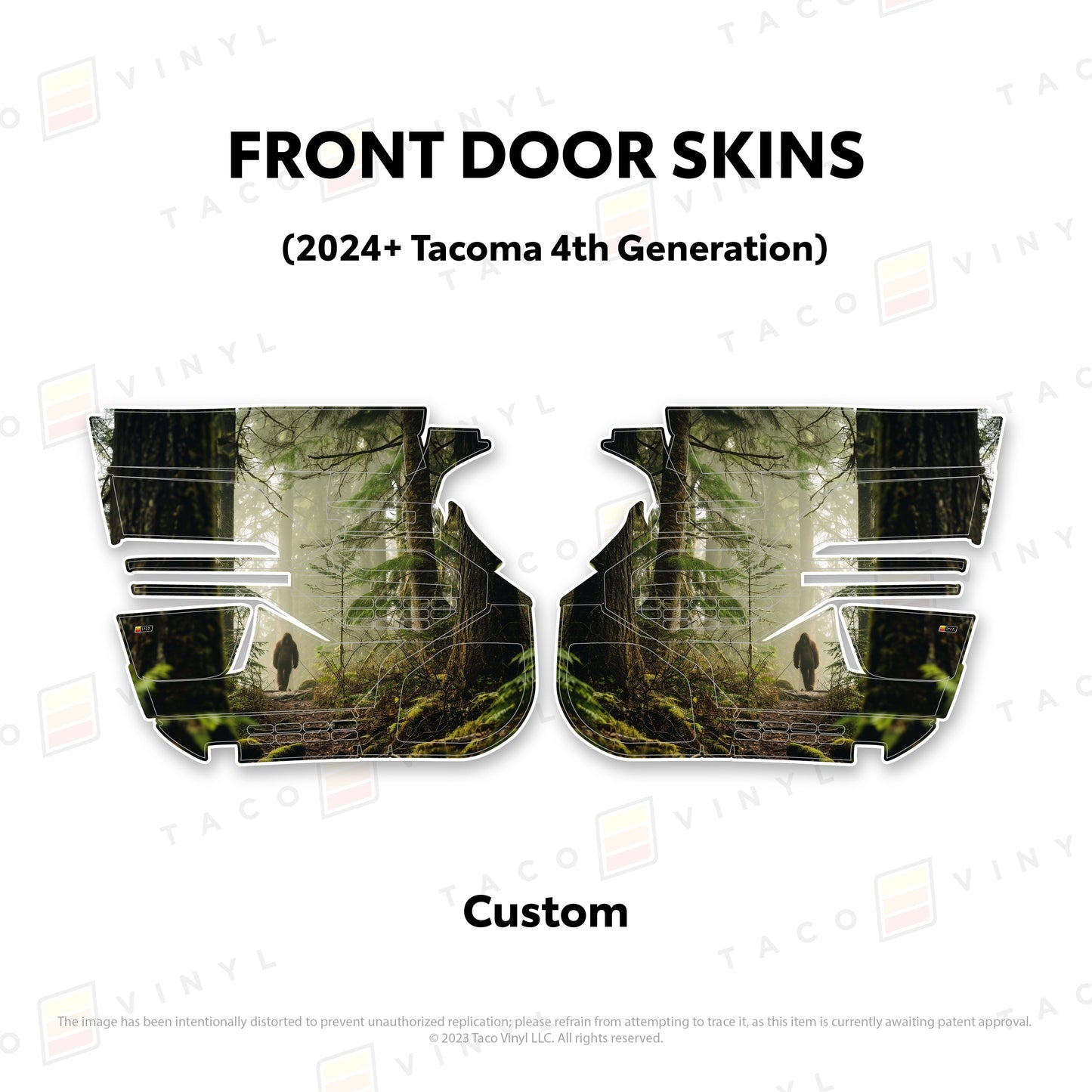 2024+ Tacoma Door Skins