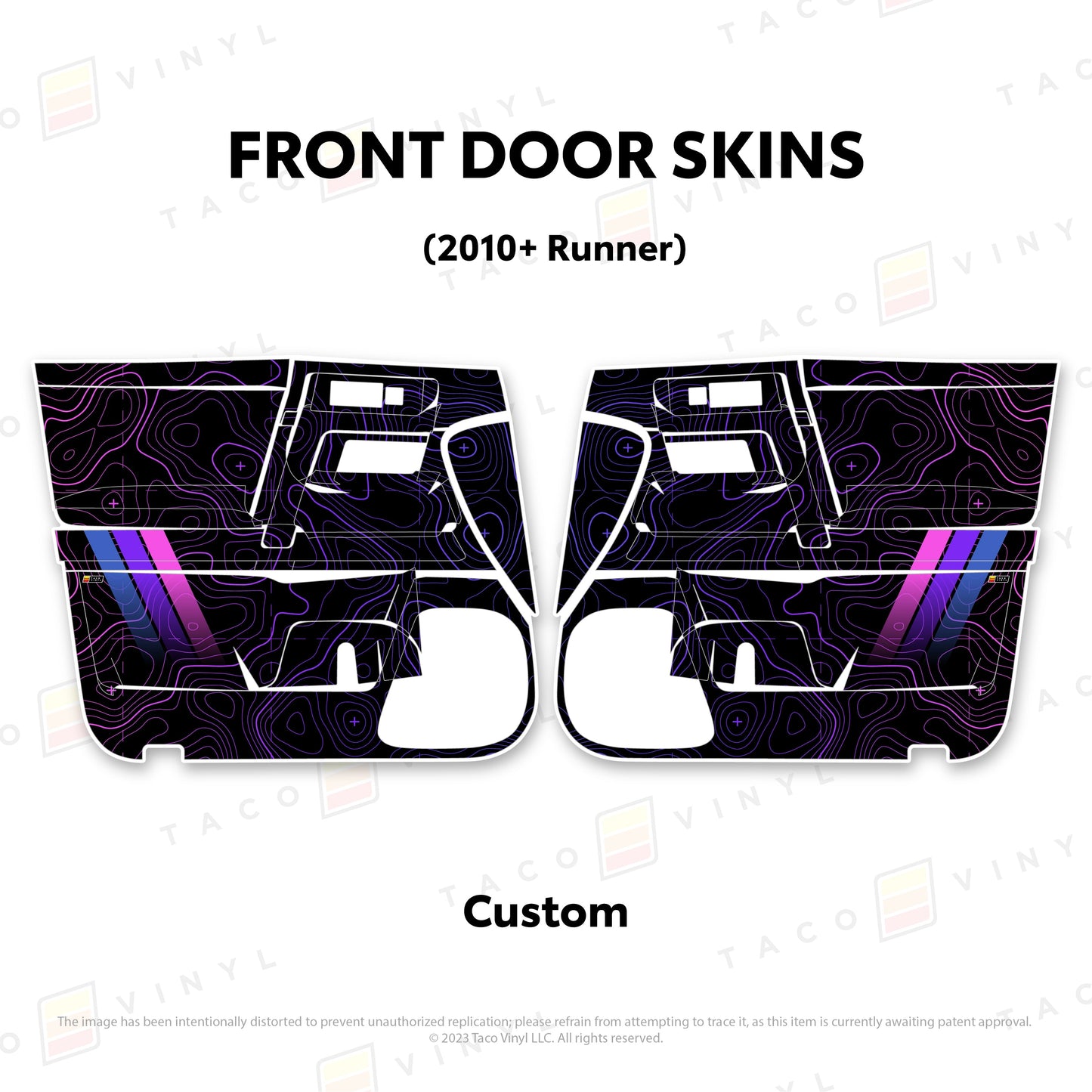 2010-24 4Runner Door Skins