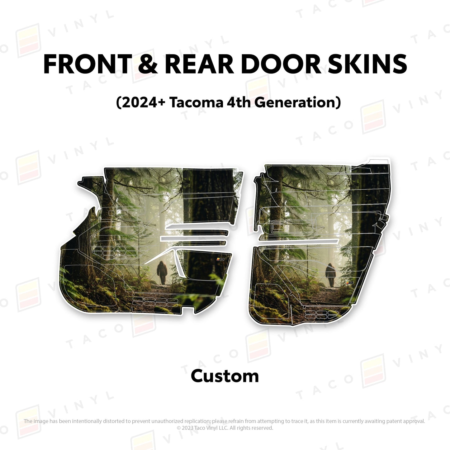 2024+ Tacoma Door Skins