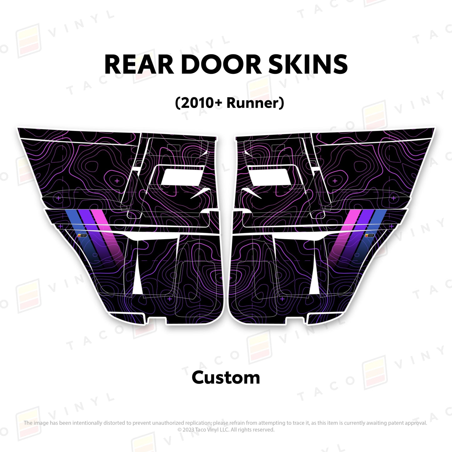 2010-24 4Runner Door Skins