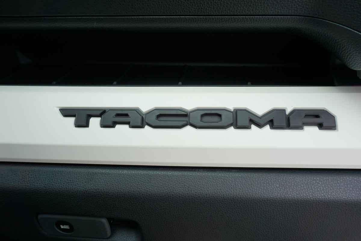 Glovebox Letters (2024+ Tacoma) - HERITAGE BLUE