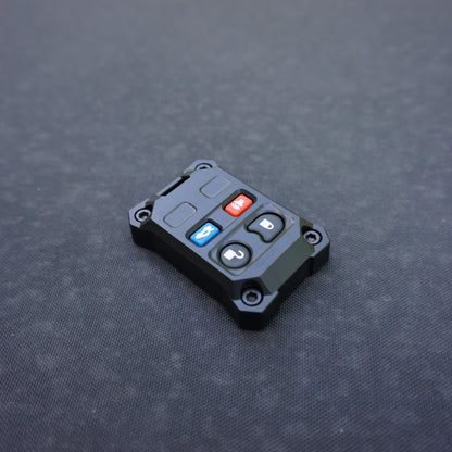 Injection Fob IF033 (Ford 4 Button) - BLACK