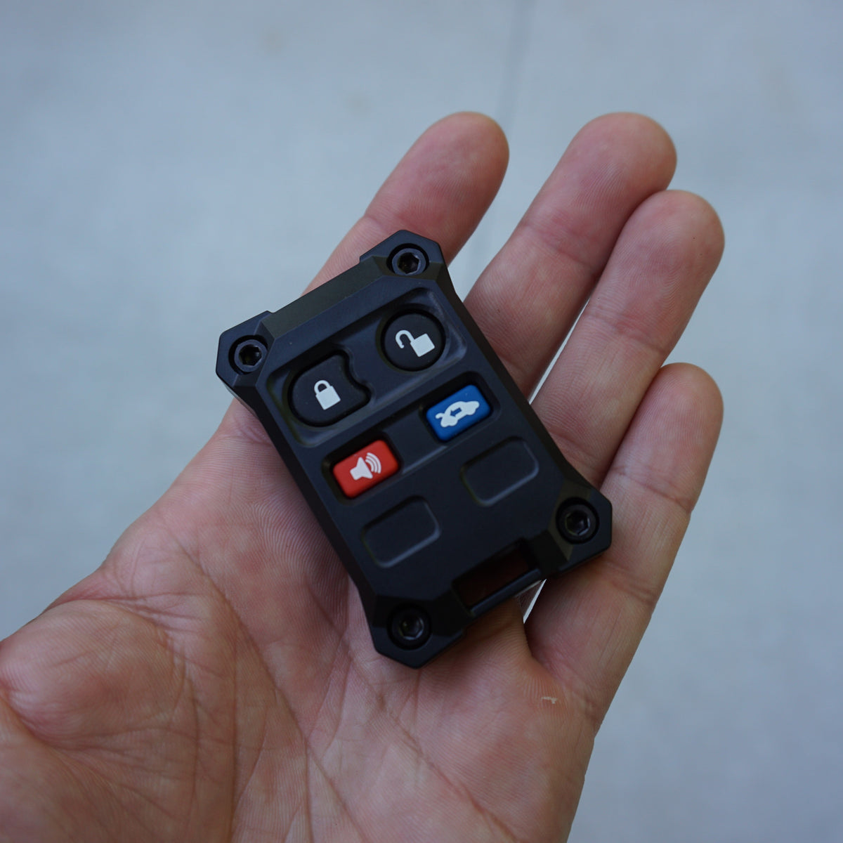 Injection Fob IF033 (Ford 4 Button) - BLACK