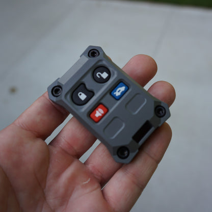 Injection Fob IF033 (Ford 4 Button) - GRAY
