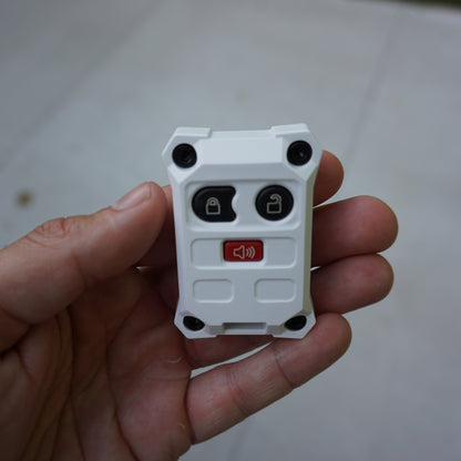 Injection Fob IF032 (Ford 3 Button) - WHITE