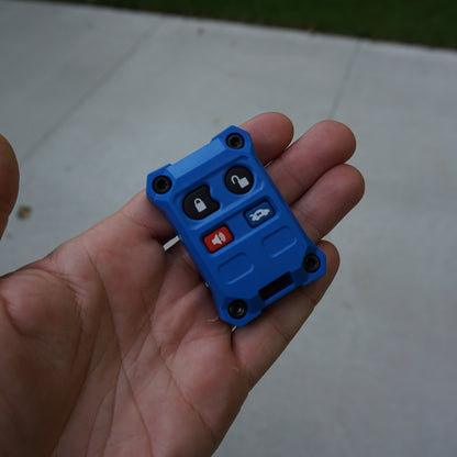 Injection Fob IF033 (Ford 4 Button) - BLUE