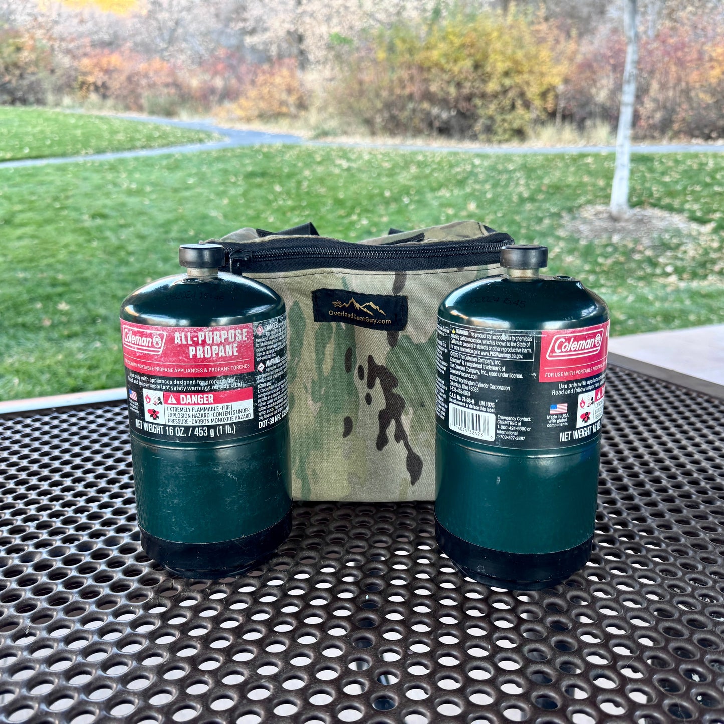 Dual Propane Bottle Pouch