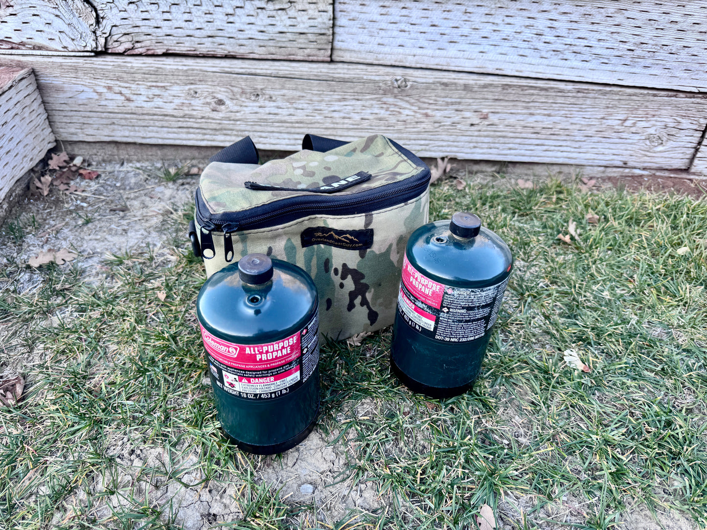 Dual Propane Bottle Pouch