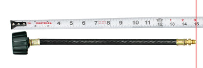 Flame King 15 Inch RV Or Trailer Propane Tank Pigtail Hose Connector