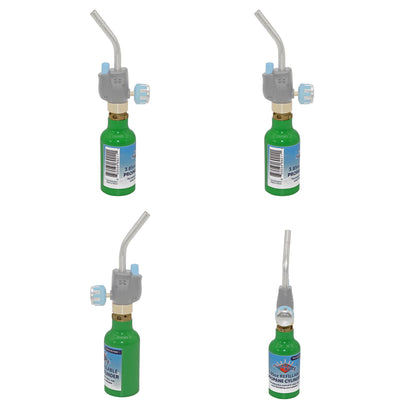 Flame King Eco Friendly 1/4 lb Refillable Mini Propane Tank Cylinder