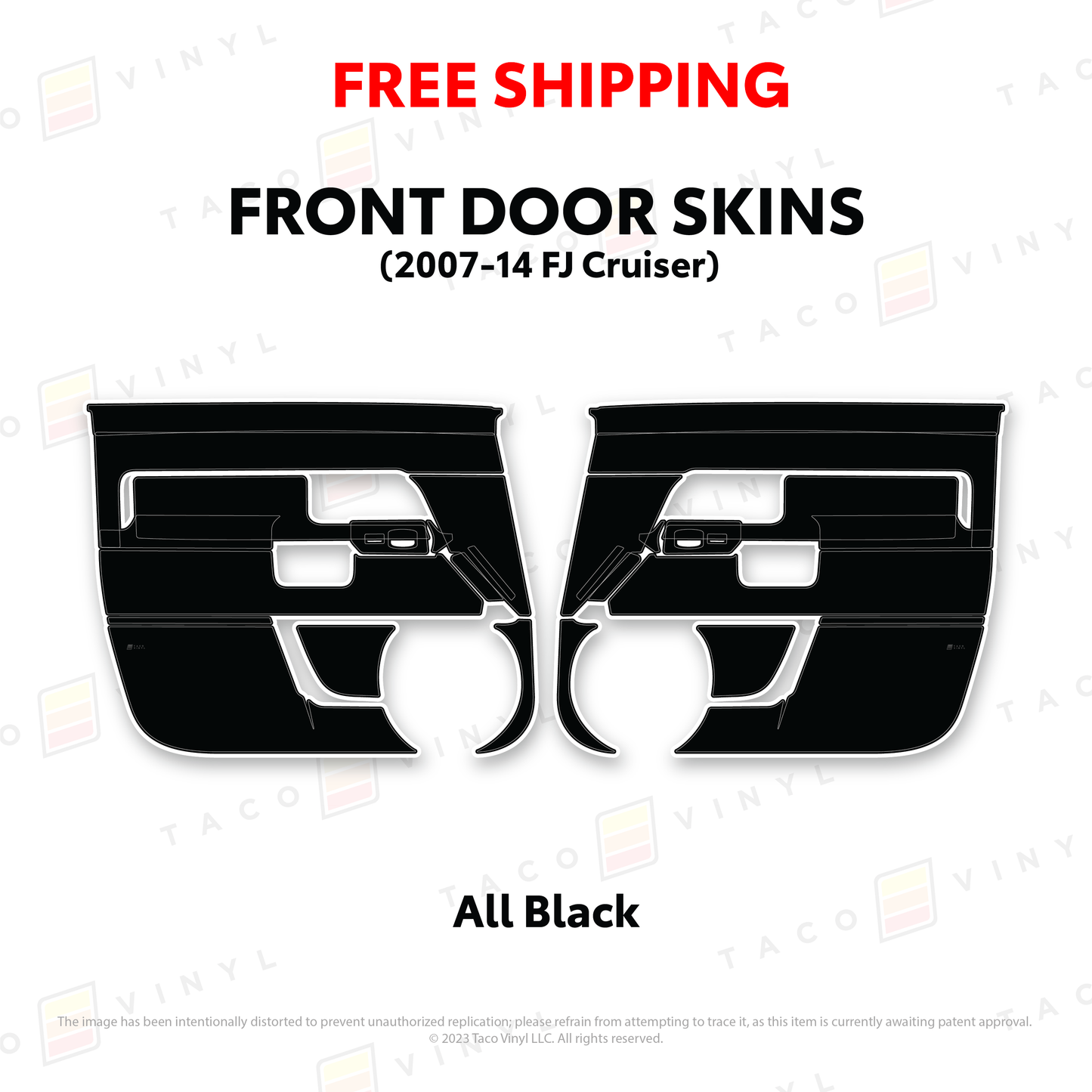 FJ Cruiser Door Skins