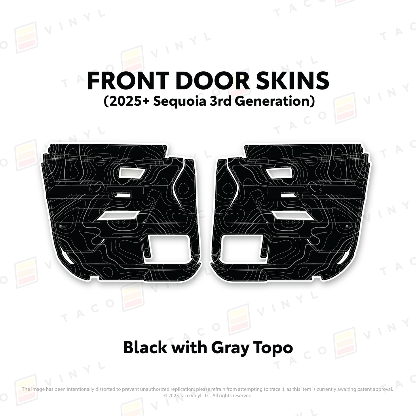 2023+ Sequoia Door Skins