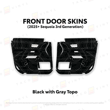 2023+ Sequoia Door Skins