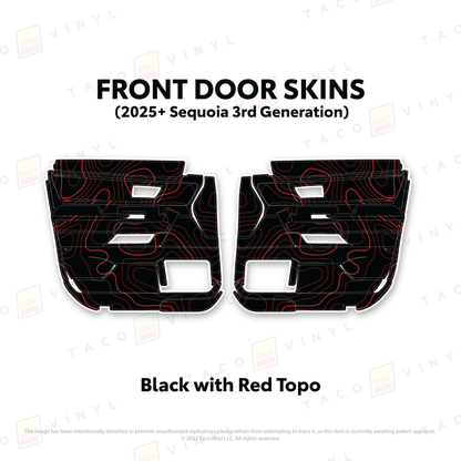 2023+ Sequoia Door Skins