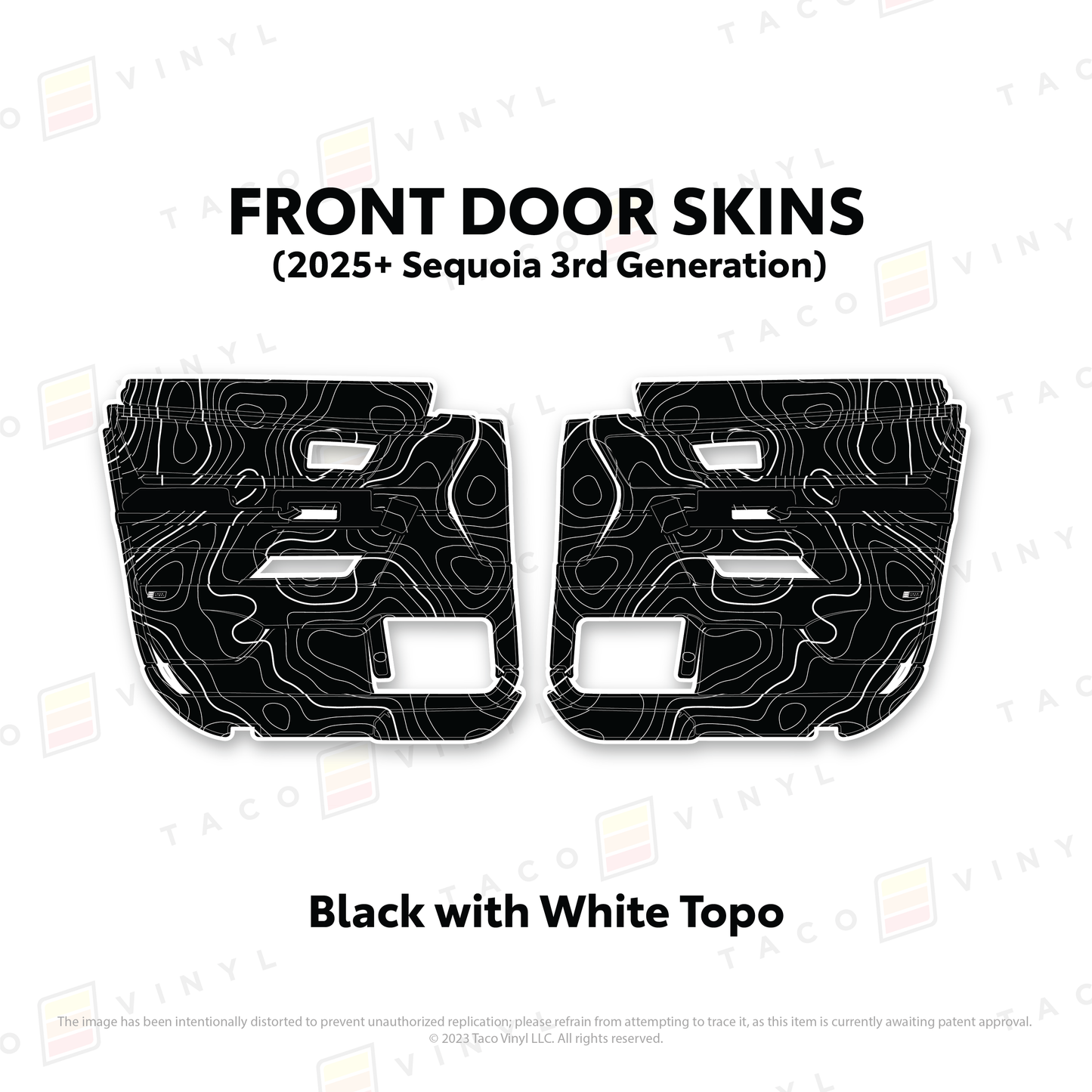 2023+ Sequoia Door Skins