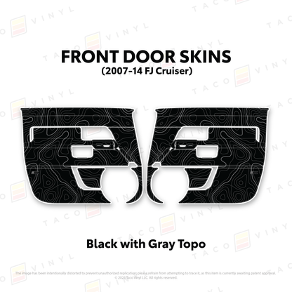 FJ Cruiser Door Skins