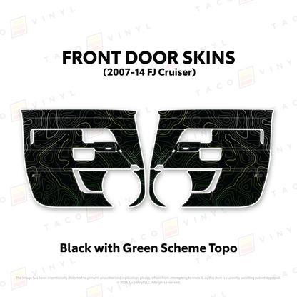 FJ Cruiser Door Skins