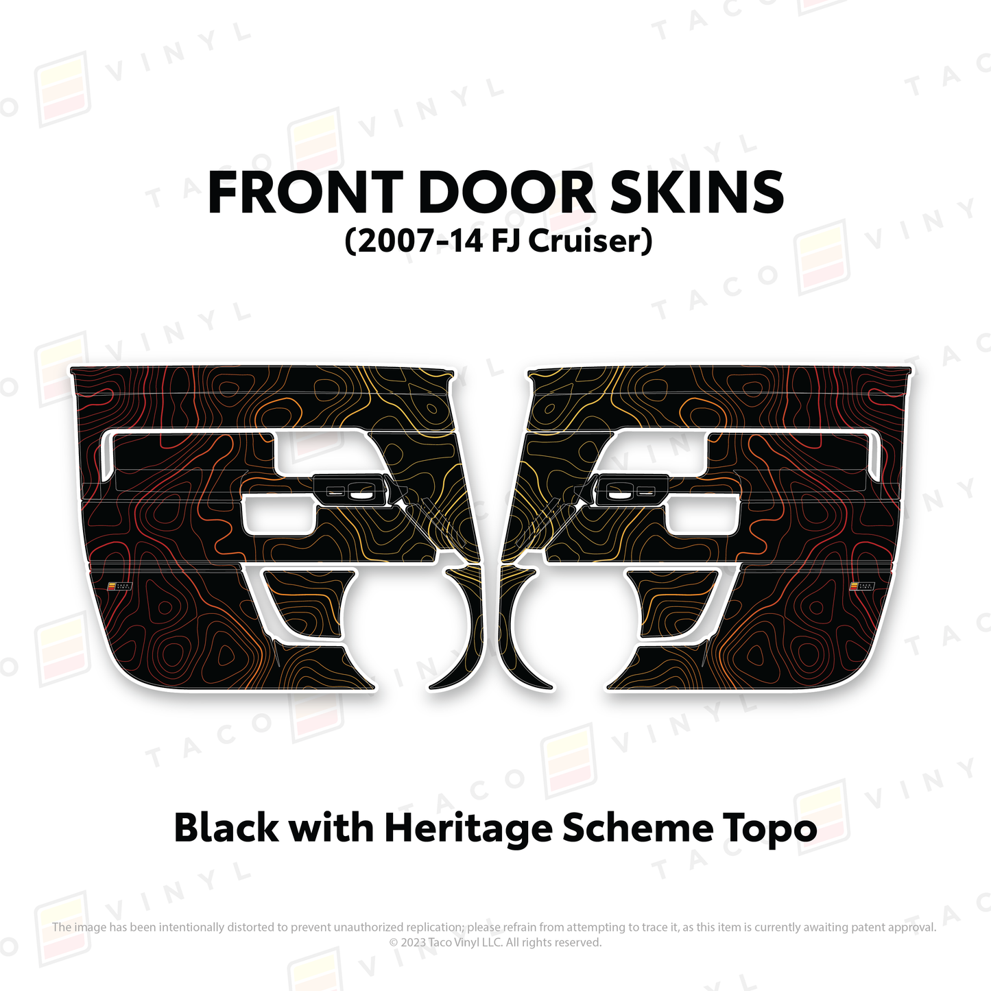 FJ Cruiser Door Skins