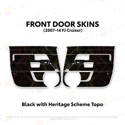 FJ Cruiser Door Skins